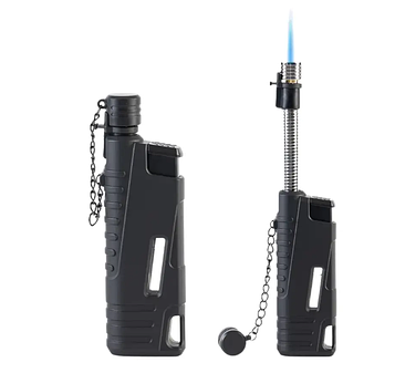 Водонепроникна газова запальничка Solve Black KT6007907 peremogaua