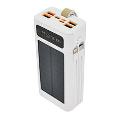 DR Powerbank ACL PW-90 30000mAh, SOLAR, TypeC + Lighting, WHITE, Box