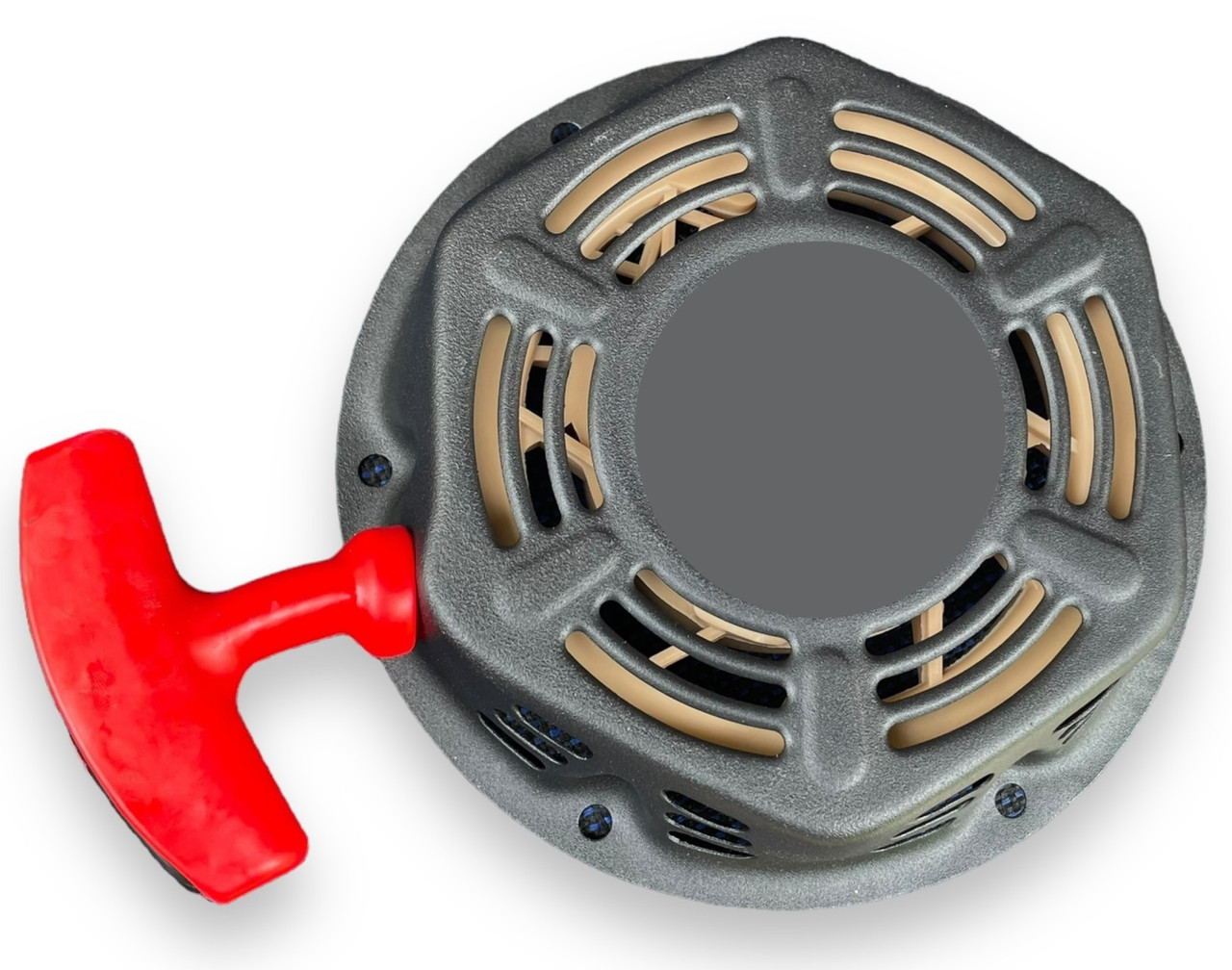 Стартер посилений генератора мотоблока мотопомпи 168F 170F GX160 GX200 6,5кс 7кс, фото 1