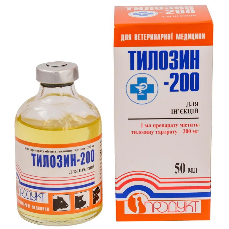 Тилозин-200 Продукт 50 мл
