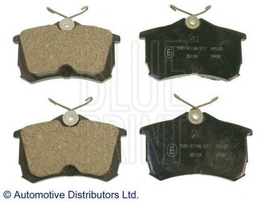 Колодки тормозные HONDA ACCORD Mk VII (CG, CK) ACCORD VII (CL) ACCORD VII (CM) ACCORD VII Tourer (CM)