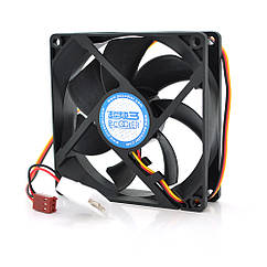DR Кулер корпусний Pccooler F92, 3-pin + MOLEX, RPM 1300 ± 10%, BOX