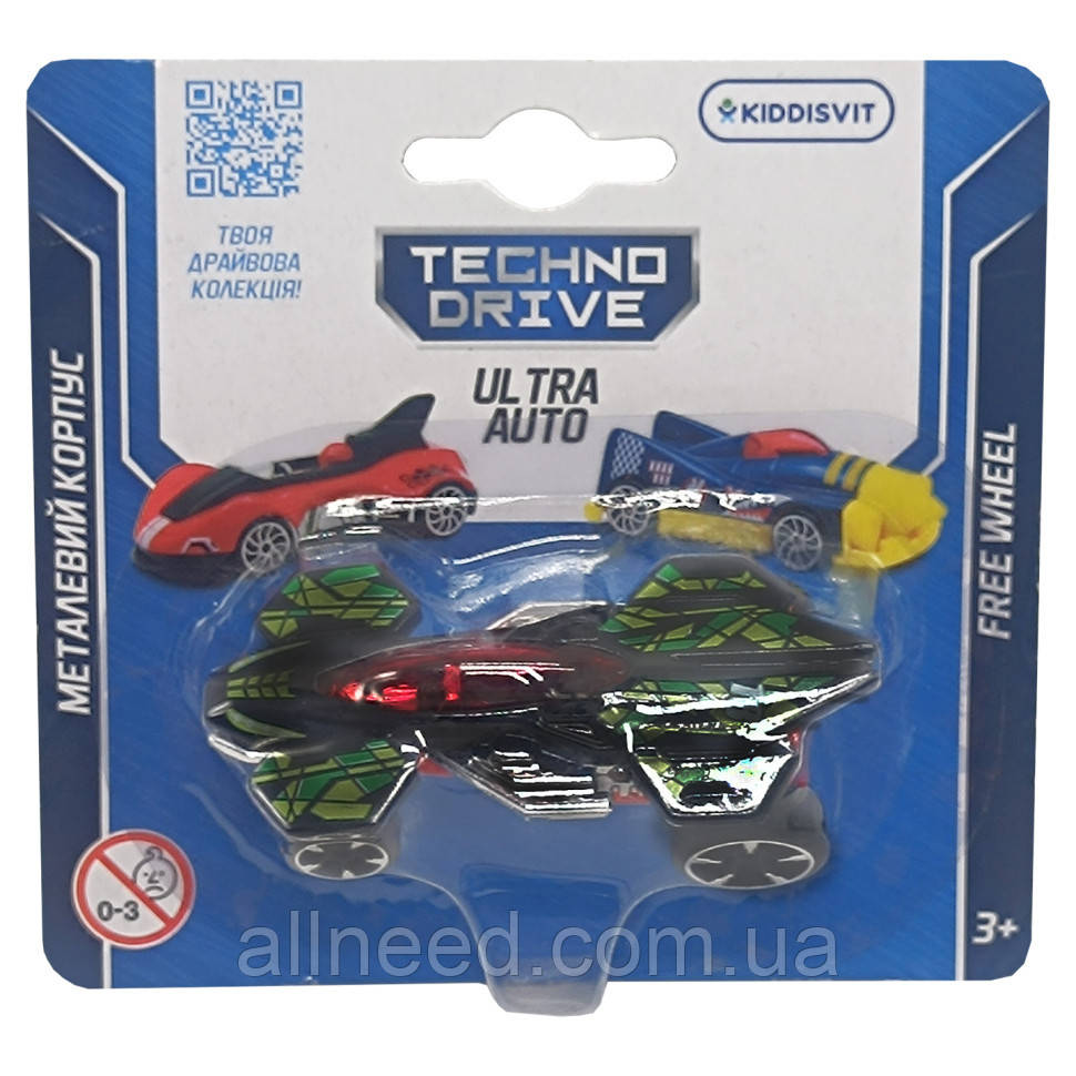 Ігрова мінімашинка Ultra Auto 250321W-12 металевий корпус