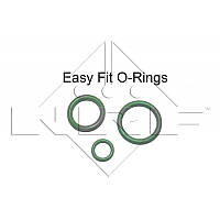 Радіатор кондиціонера (з осушувачем) Ford Fiesta 1.2-1.6 08-