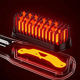 Гребінець випрямляч для волосся Фіолетова, фото 5