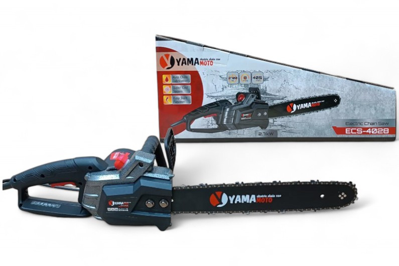 Електропила ланцюгова Yamamoto ECS-4028 (2700W, шина 350 мм, ЯПОНІЯ), фото 1
