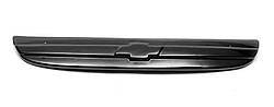 Зимова накладка на Chevrolet Lacetti 2004-2012 Шевролет Лачетті (Верхня матова на решітку з кріпленнями)