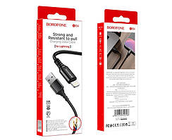 Кабель Type-C для Iphone BOROFONE BX54 (2.4A/1м) (чорний)