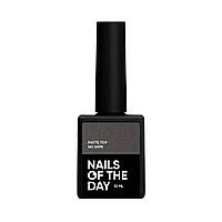 Топ матовий без липкого шару NAILSOFTHEDAY Matte top no wipe,10 мл