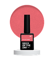 Гель із шимером NAILSOFTHEDAY Bottle gel shimmer 07, 10 мл