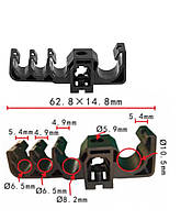 Кліпси C1013 тримач трубок/електропроводки TOYOTA (90949-01D14, 9094901D14, 21233) (уп. 100шт.)