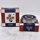 Підшипник 6200 2RS / 180200 (10x30x9) FLT, фото 2