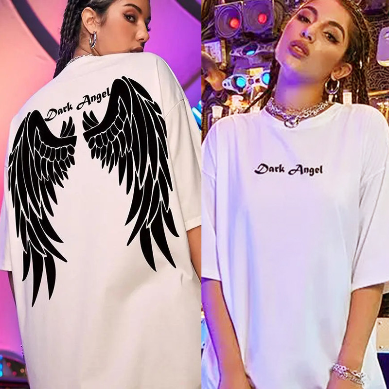Футболка стильна з принтом Dark Angel / The Angel