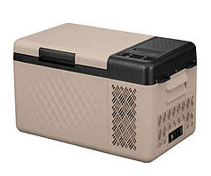 Холодильник 19л 12/24/110/220V 60W компрессорний Bluetooth,АКБ (15600 mAh) "Brevia" 22170