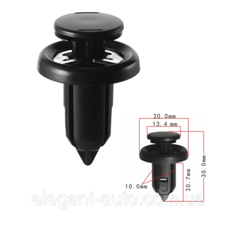 Кліпси C1119 розпірні HONDA, NISSAN (0155309241, 91506-S9A-003, 91506S9A003, 11423) (100шт)