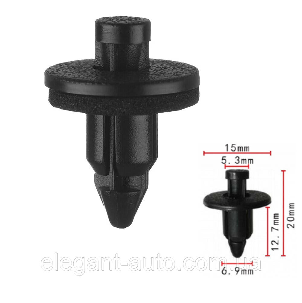 Кліпсі C0564 GM 96057846 Toyota 90467-07041 Suzuki 09409-07308-5PK (уп.100шт)