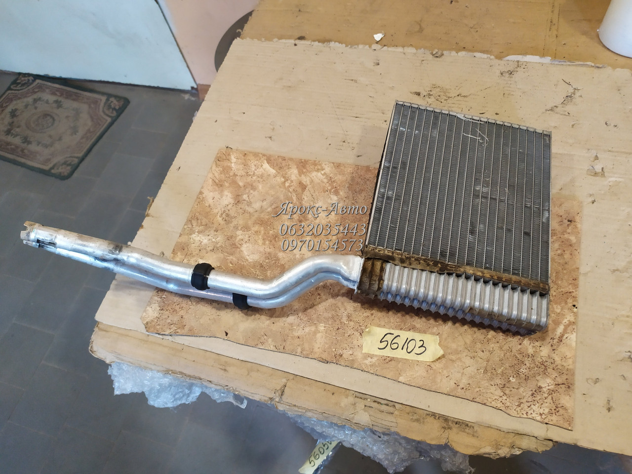 Радіатор печниці FORD FOCUS 2 2004-2011 000056103, фото 1