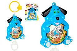 Брязкальце підвіска собачка музична на блістері 7704 швидка відпрака