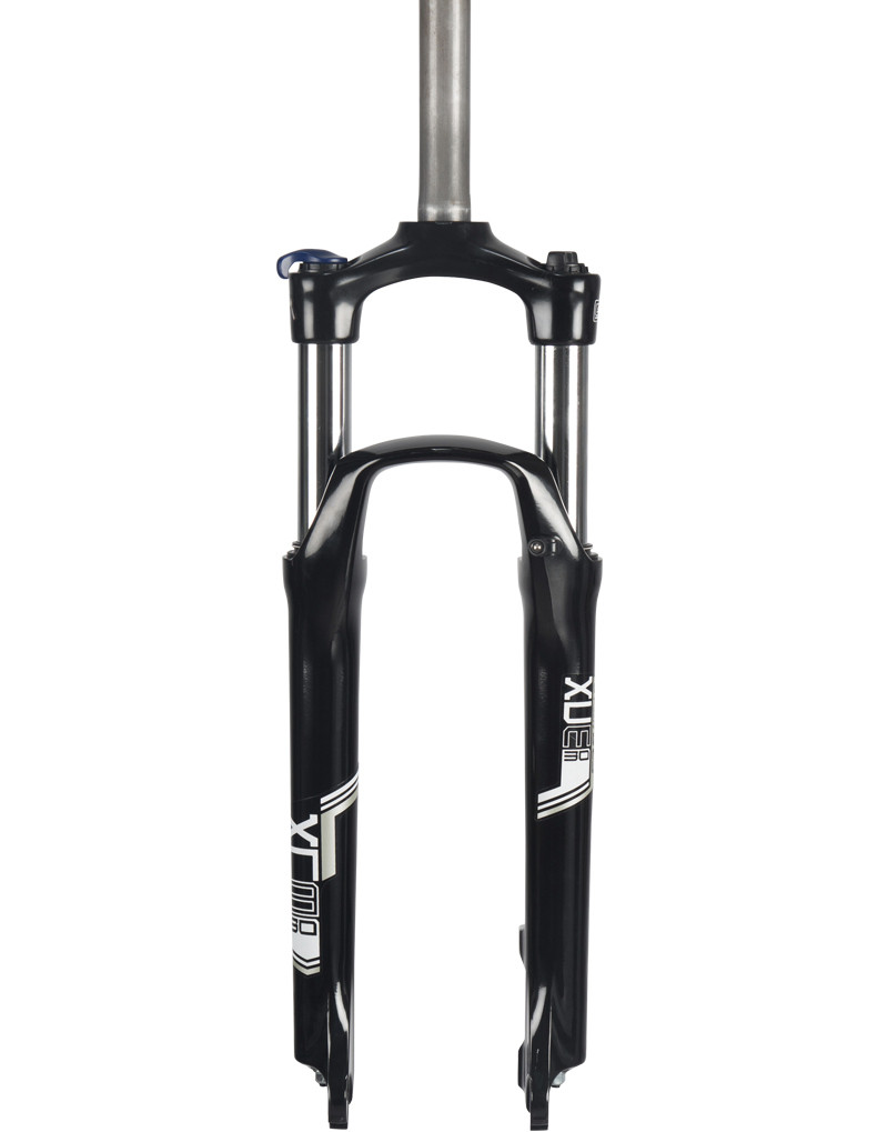 Вилка 27.5" SR Suntour XCM30 шток 1 1/8" 260 мм, хід 100 мм, Disc Чорна, фото 1