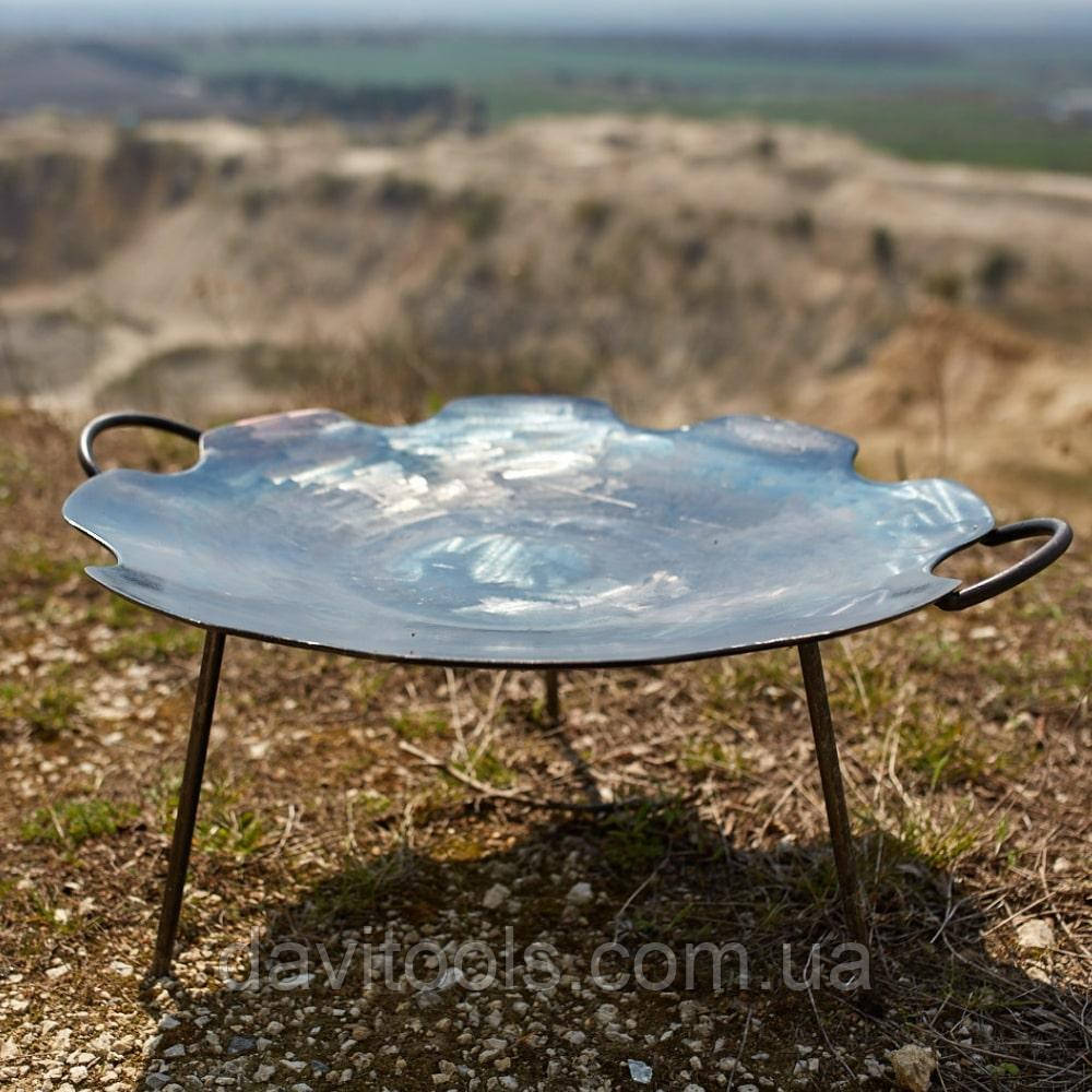 Сковорідка "Ромашка з пелюстками" 50-56 см + Кришка, фото 1