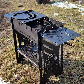 Підставка під казан чи сковороду для мангала “Літак”