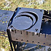 Підставка під казан чи сковороду для мангала “Літак”, фото 2