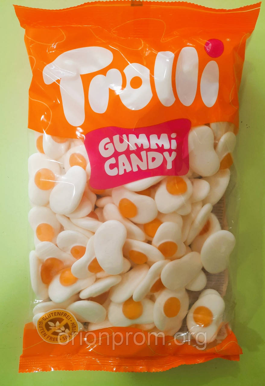 Цукерки мармелад Trolli Яєчня 1 кг