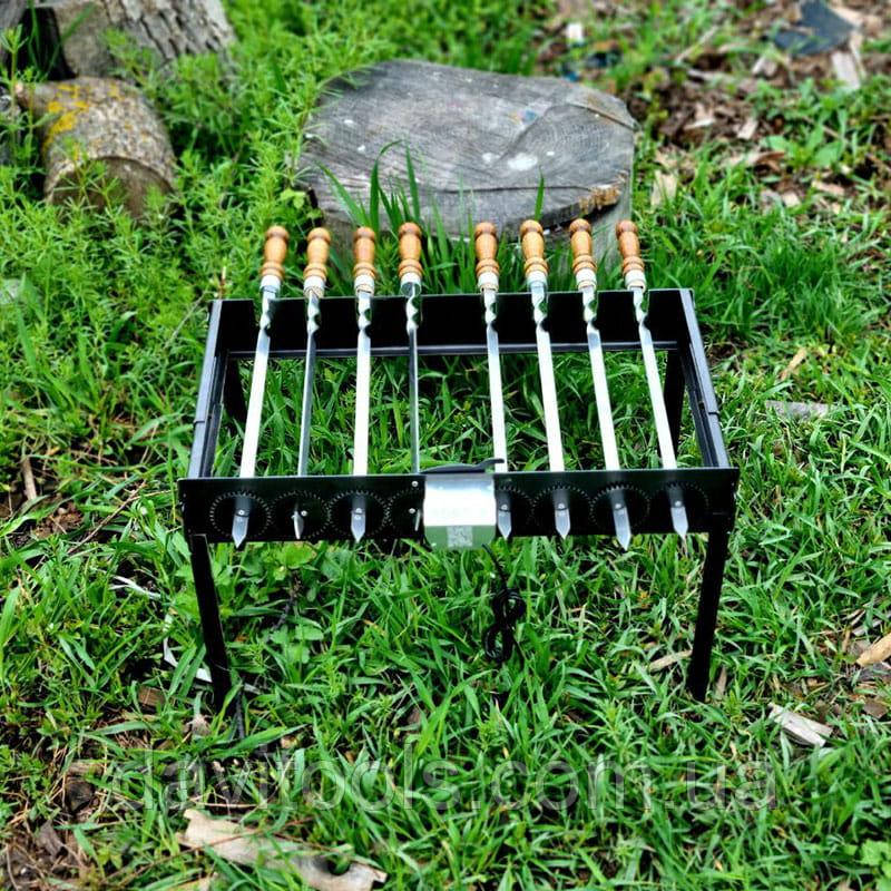 Авто-барбекю 6 шампурів, фото 1