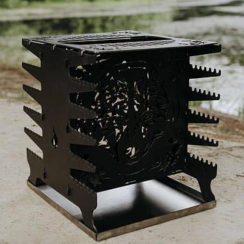 Мангал вертикальний