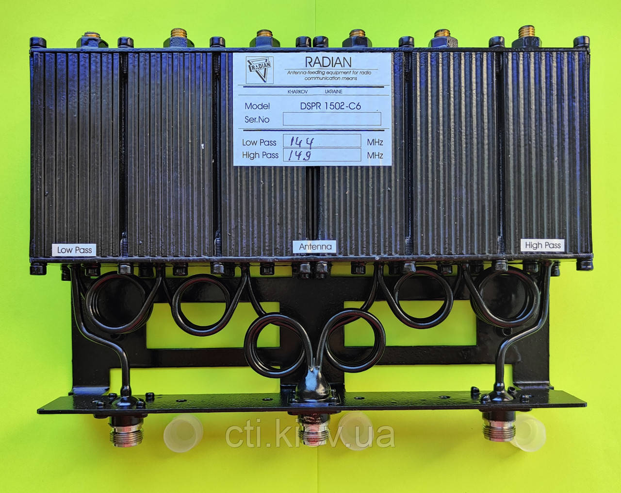 Дуплексер DSPR1502-C6  VHF 136-174 МГц до 150 Вт