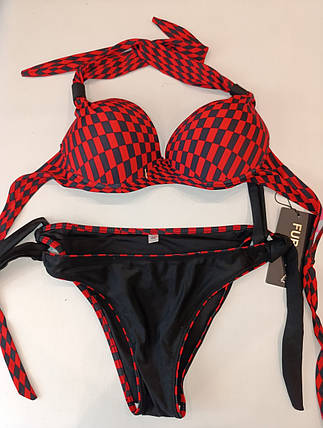 Купальник раздельный Fuba 22117 Леония красный(В НАЛИЧИИ ТОЛЬКО НАШИ 46 УКР р-ры), фото 1