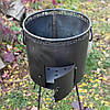 Піч під казан "Стандарт Люкс" без димаря 30 см + Решітка-гриль, фото 4