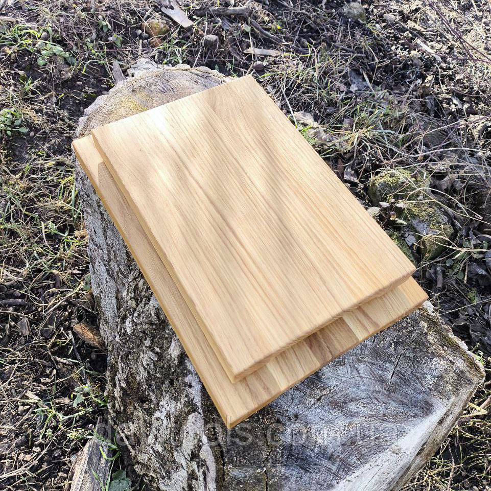 Кухонна дошка 35x23 см + Дуб, фото 1