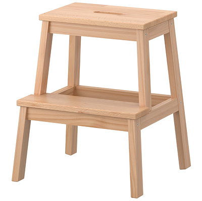 Табурет зі сходинкою BEKVAM 50 см IKEA 601.788.87
