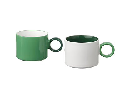 Чашка PIGGAL IKEA 505.618.28