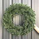 Вінки хвойні різдвяні Traditional литі d-50 см зелені (упаковка 7 шт.), фото 3