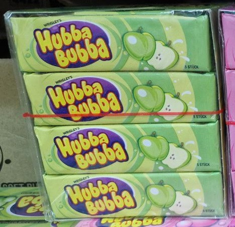 Жуйки Hubba Bubba Яблуко 35 г.