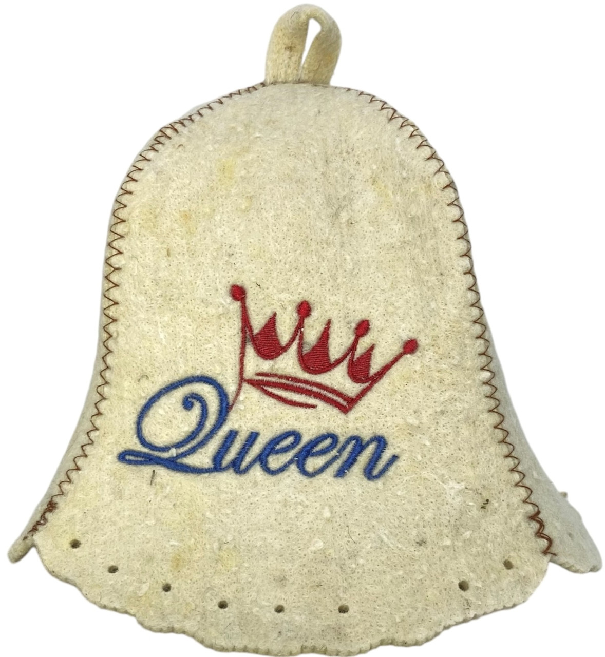 Шапка для бані та сауни з вовни Queen, фото 1