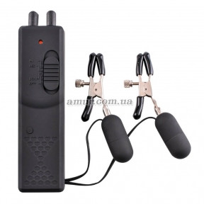 Затискачі на соски, з вібрацією Vibrating Nipple Clamps