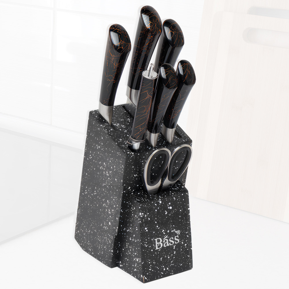 Набір ножів Kitchen Knife B12432 набір 7 предметів, фото 1