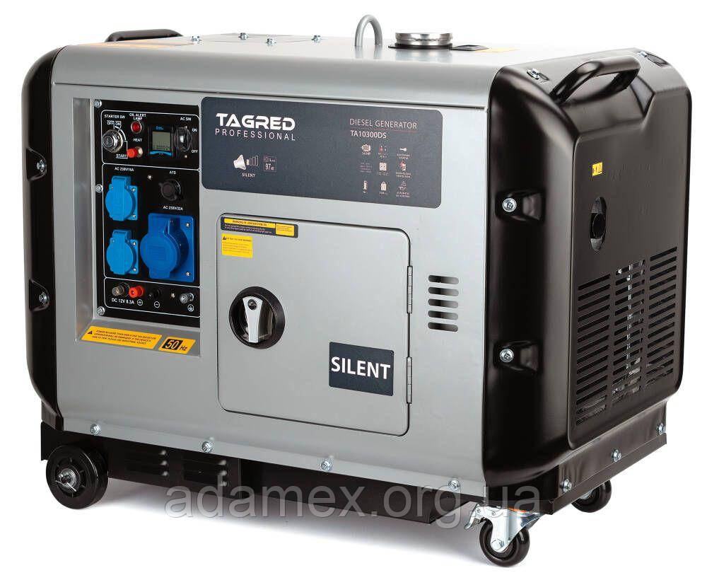 Дизельний генератор TAGRED TA10300DS, фото 1