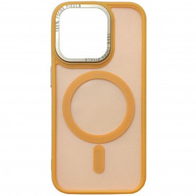 Чохол Space TPU+PC Color Matte with Magsafe для Apple iPhone 11 Pro Max (Yellow)