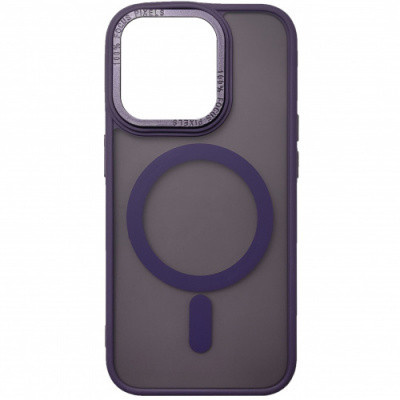 Чохол Space TPU+PC Color Matte with Magsafe для Apple iPhone 11 Pro (Dark Purple)