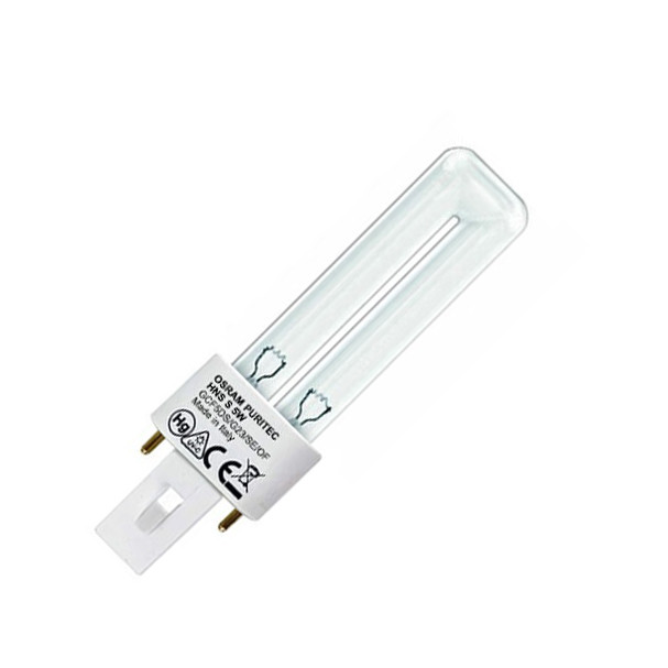 Лампа бактерицидна ультрафіолетова HNS S 5w OSRAM G23 PURITEC UV-C, фото 1