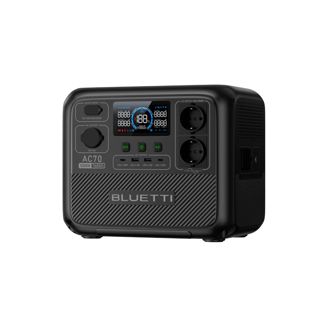 Портативна зарядна станція BLUETTI AC70, фото 1