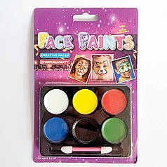 Набір для аквагриму 6 кольорів MA24-455