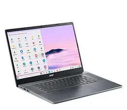 Acer Chromebook Plus i5-1235U, 8/512Gb, ChromeOS, Steel Gray Ноутбук