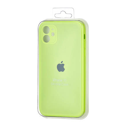 Чохол Silicone Case Square Protected Camera iPhone 11 Green (24), фото 3