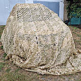 Маскувальна сітка 3×3 м для автомобіля та військової техніки | Піксель ММ14 | Ukr shield, фото 2