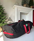 Чохол з ручками Хвоя для штучної ялинки до 2 м, матеріал Спанбонд, довжина 120 см, чорний, фото 3